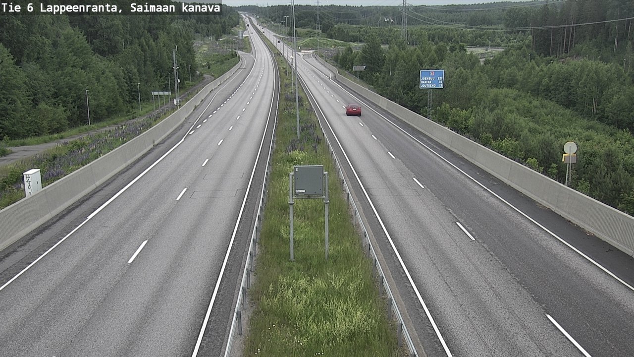 Kelikamerat Kuva Tie 6 Lappeenranta, Saimaan kanava, Lappeenranta, Etelä-Karjala