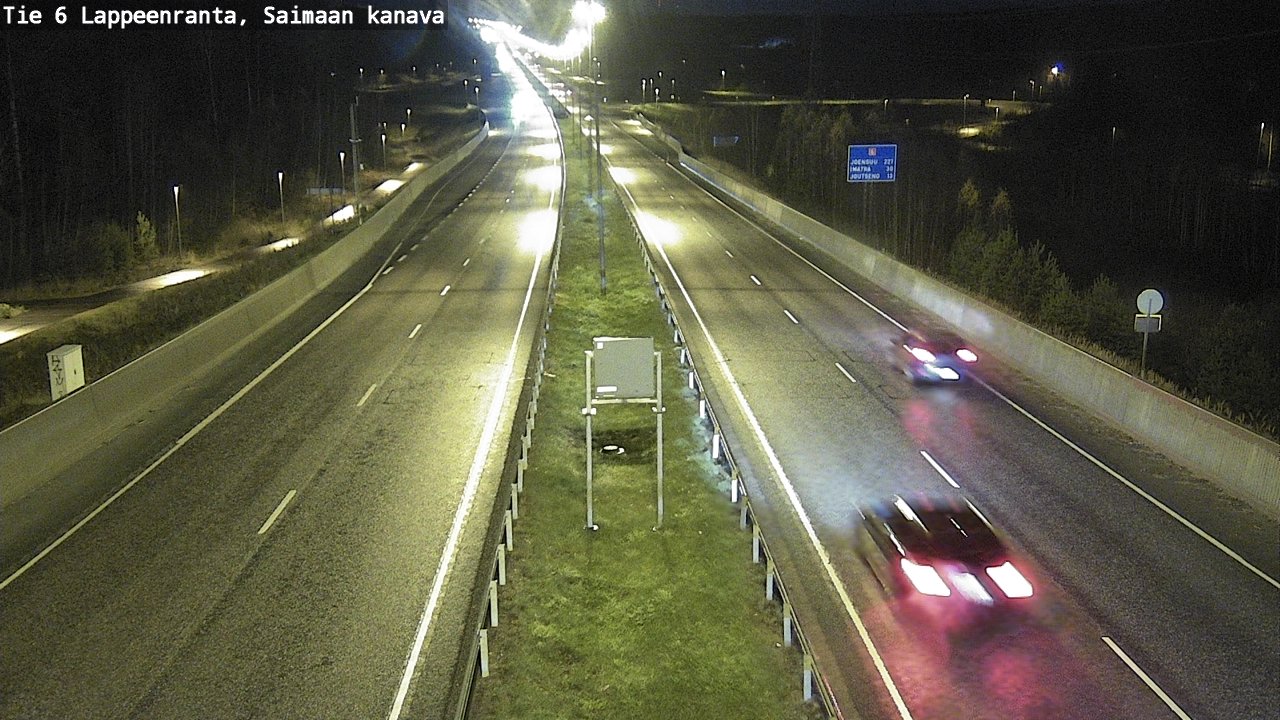 Weather Camera Image Road 6 Lappeenranta, Saimaa channel, Lappeenranta, Etelä-Karjala