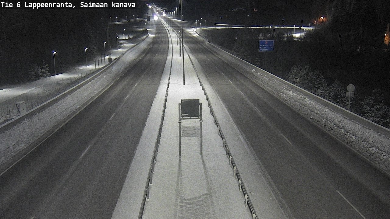 Kelikamerat Kuva Tie 6 Lappeenranta, Saimaan kanava, Lappeenranta, Etelä-Karjala