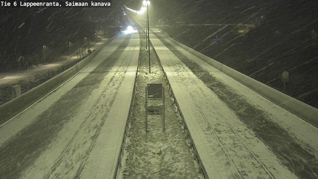 Kelikamerat Kuva Tie 6 Lappeenranta, Saimaan kanava, Lappeenranta, Etelä-Karjala