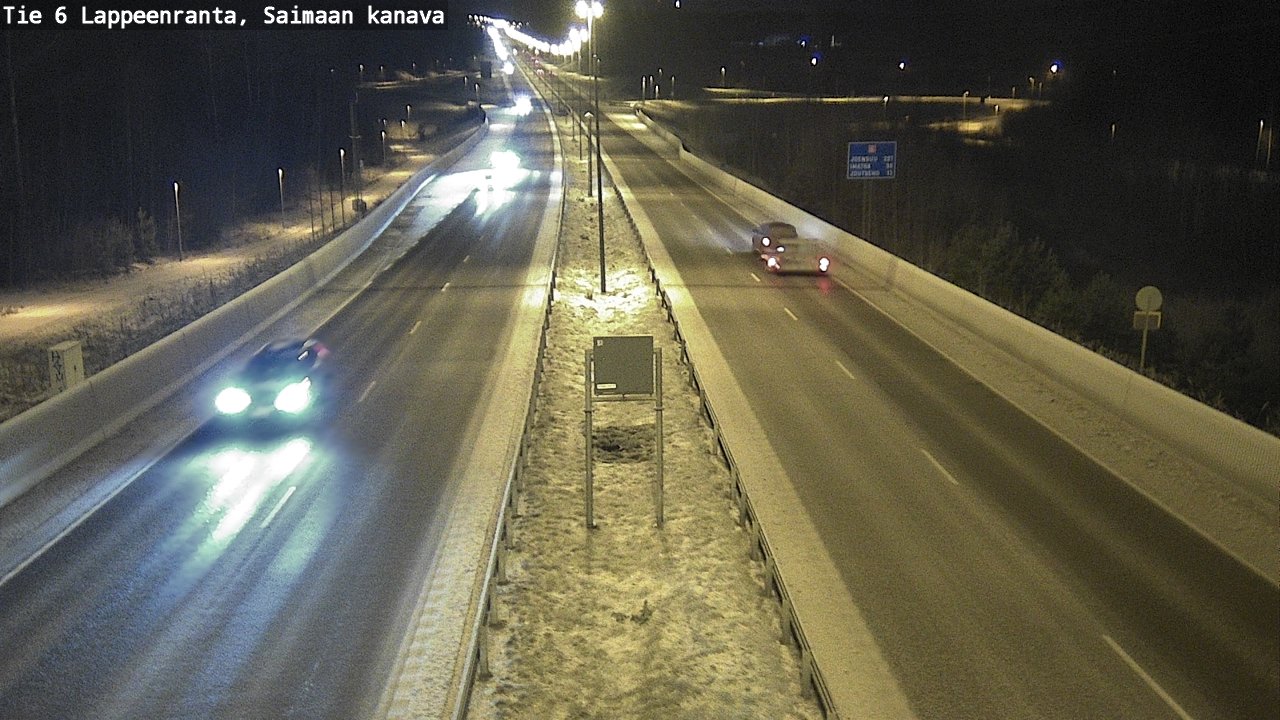 Kelikamerat Kuva Tie 6 Lappeenranta, Saimaan kanava, Lappeenranta, Etelä-Karjala