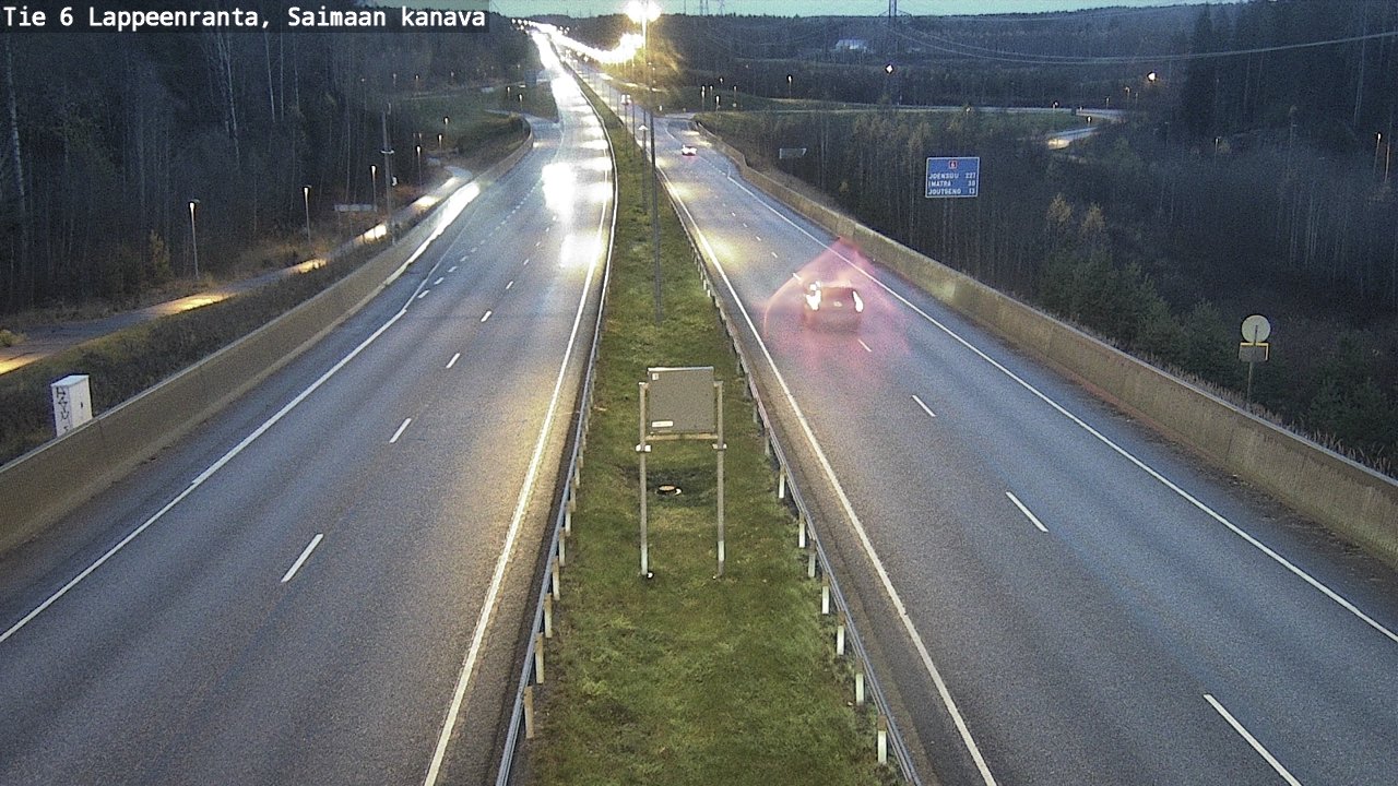 Weather Camera Image Road 6 Lappeenranta, Saimaa channel, Lappeenranta, Etelä-Karjala