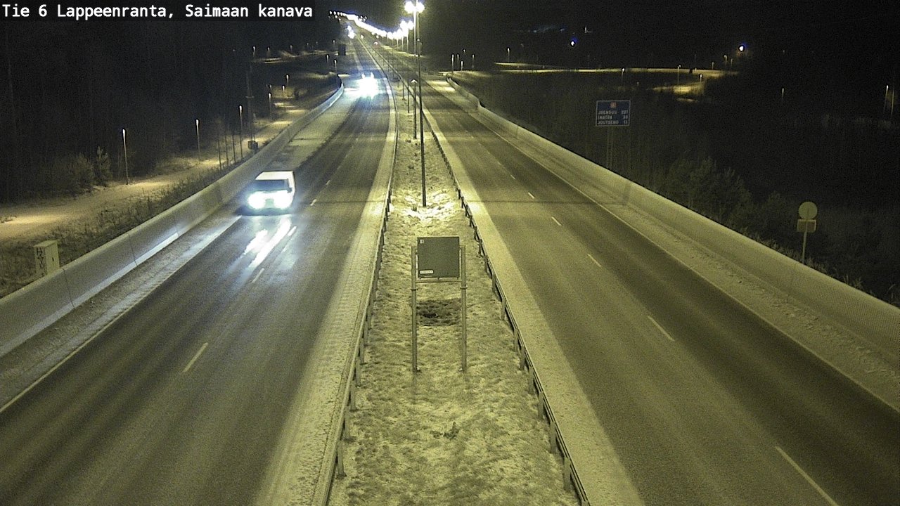 Kelikamerat Kuva Tie 6 Lappeenranta, Saimaan kanava, Lappeenranta, Etelä-Karjala