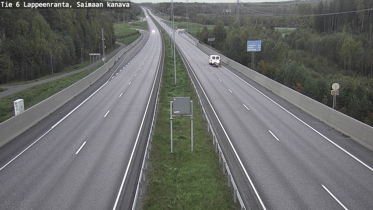 Kelikamerat Kuva Tie 6 Lappeenranta, Saimaan kanava, Lappeenranta, Etelä-Karjala