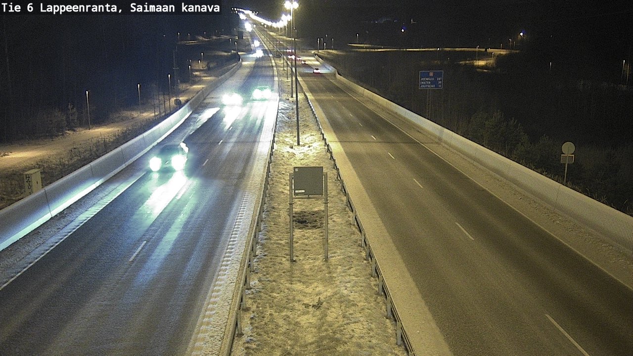 Kelikamerat Kuva Tie 6 Lappeenranta, Saimaan kanava, Lappeenranta, Etelä-Karjala