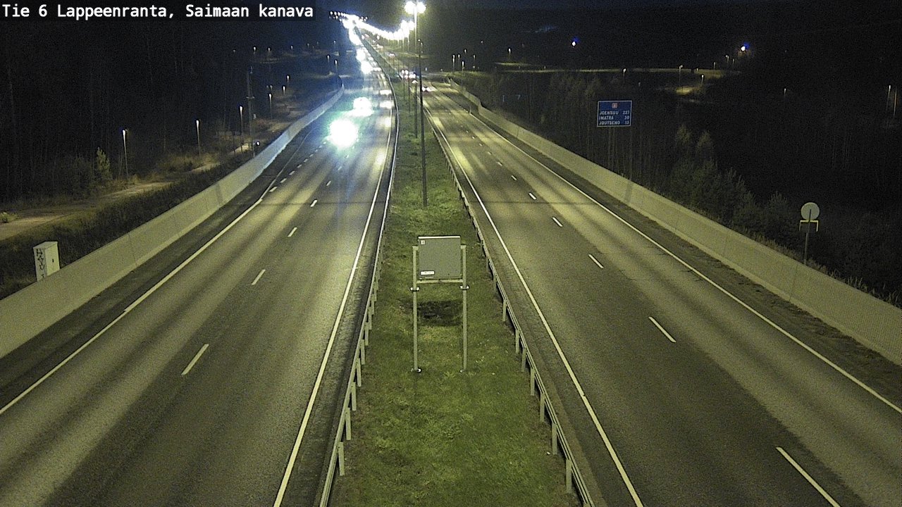 Kelikamerat Kuva Tie 6 Lappeenranta, Saimaan kanava, Lappeenranta, Etelä-Karjala