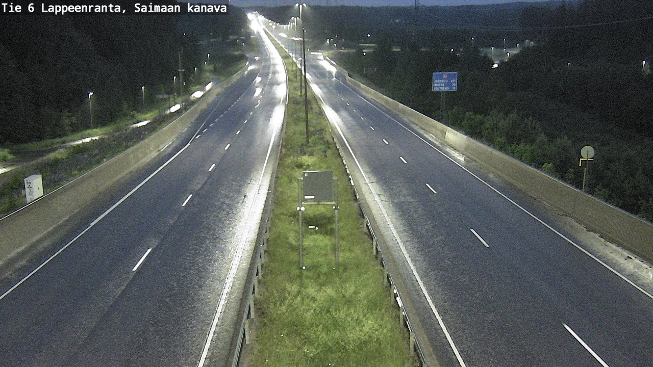 Kelikamerat Kuva Tie 6 Lappeenranta, Saimaan kanava, Lappeenranta, Etelä-Karjala