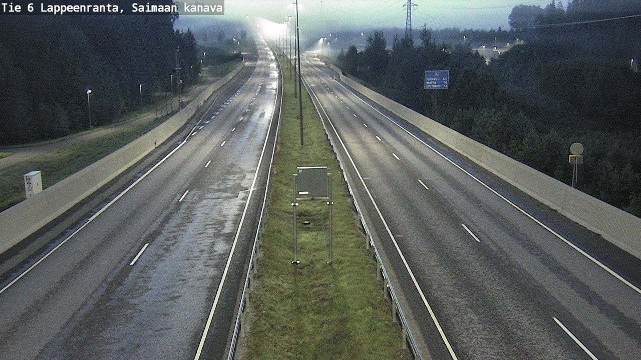 Kelikamerat Kuva Tie 6 Lappeenranta, Saimaan kanava, Lappeenranta, Etelä-Karjala