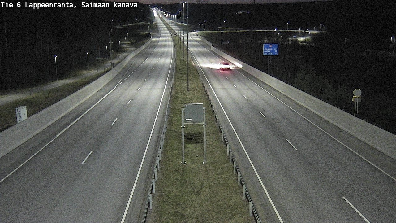 Weather Camera Image Road 6 Lappeenranta, Saimaa channel, Lappeenranta, Etelä-Karjala