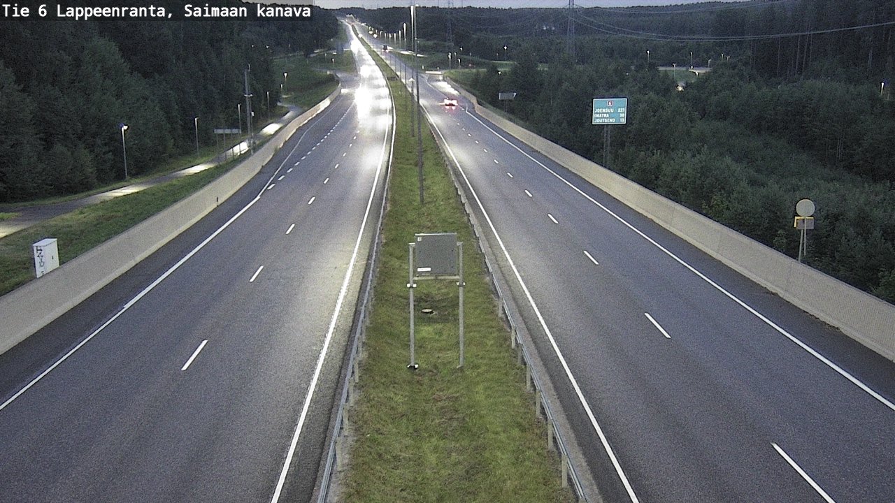 Kelikamerat Kuva Tie 6 Lappeenranta, Saimaan kanava, Lappeenranta, Etelä-Karjala