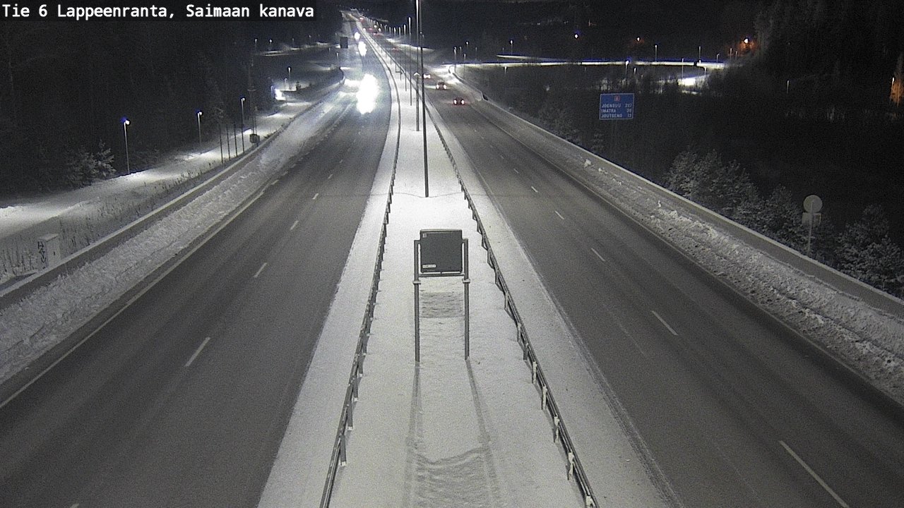 Kelikamerat Kuva Tie 6 Lappeenranta, Saimaan kanava, Lappeenranta, Etelä-Karjala