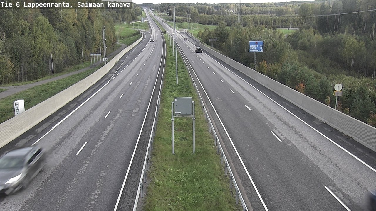 Kelikamerat Kuva Tie 6 Lappeenranta, Saimaan kanava, Lappeenranta, Etelä-Karjala