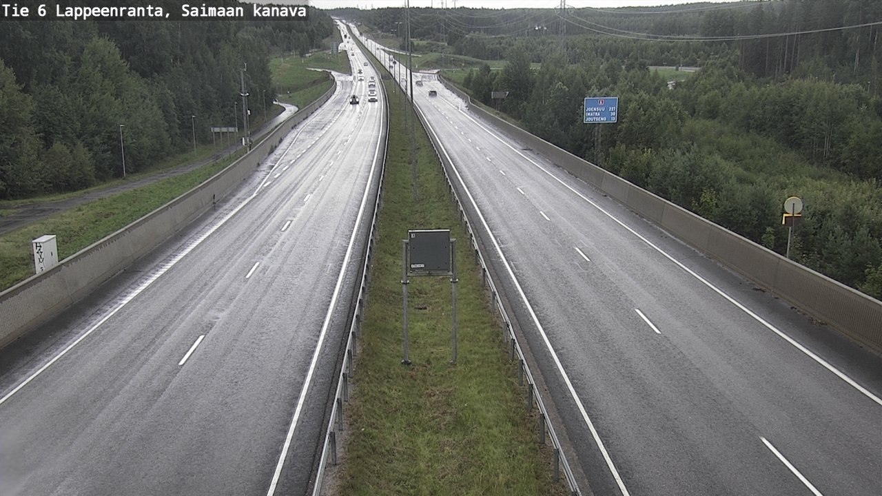 Kelikamerat Kuva Tie 6 Lappeenranta, Saimaan kanava, Lappeenranta, Etelä-Karjala