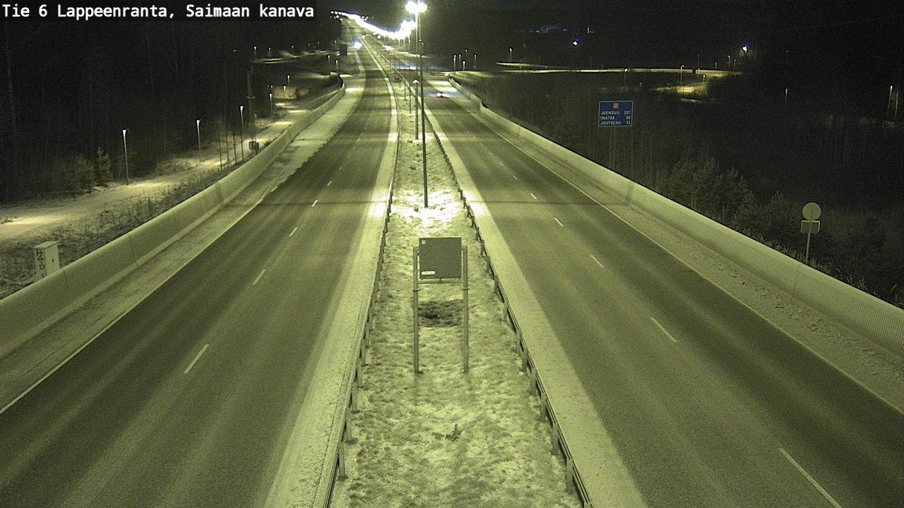 Kelikamerat Kuva Tie 6 Lappeenranta, Saimaan kanava, Lappeenranta, Etelä-Karjala