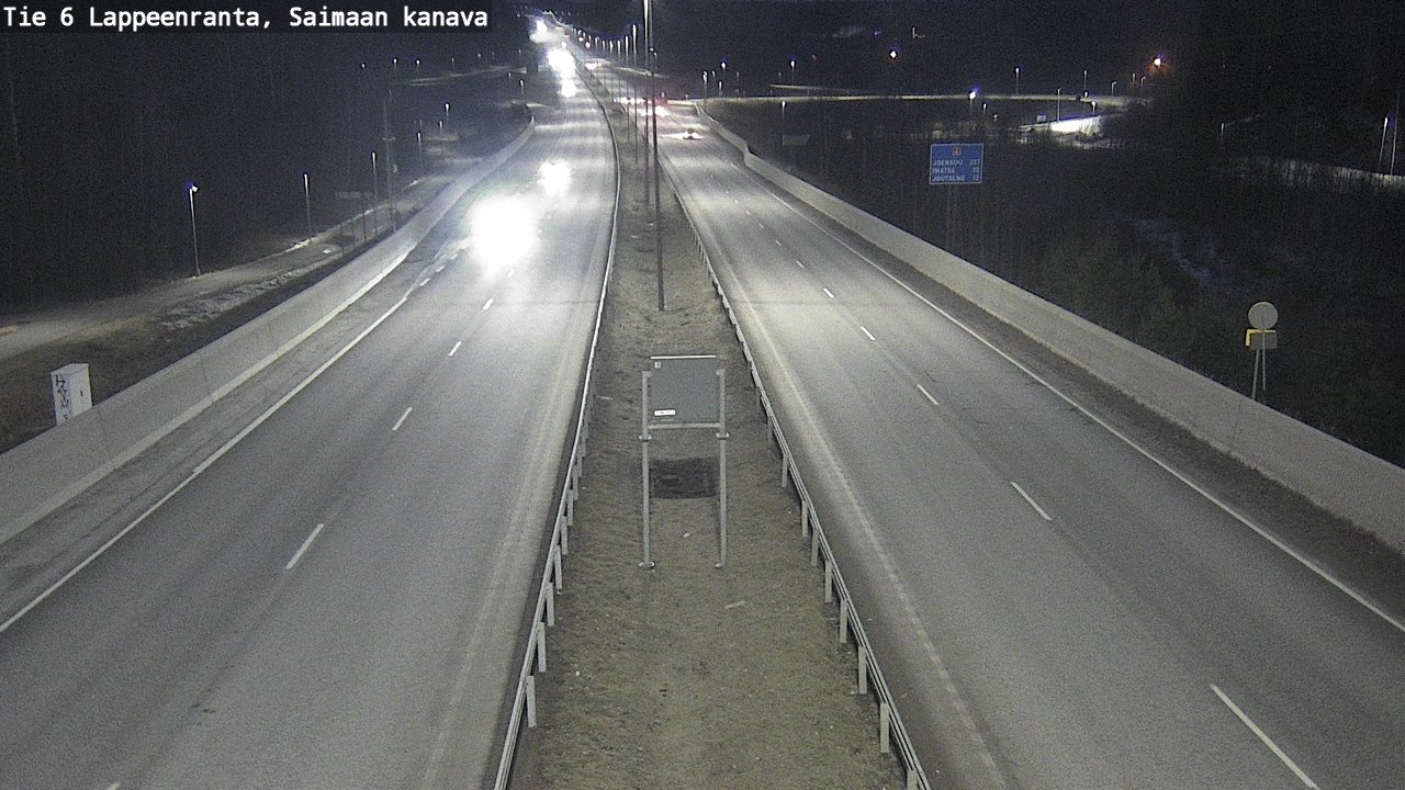 Kelikamerat Kuva Tie 6 Lappeenranta, Saimaan kanava, Lappeenranta, Etelä-Karjala