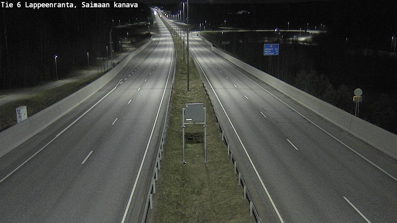 Weather Camera Image Road 6 Lappeenranta, Saimaa channel, Lappeenranta, Etelä-Karjala