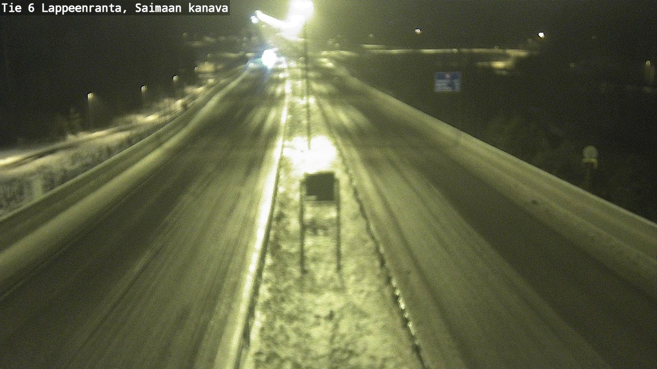 Weather Camera Image Road 6 Lappeenranta, Saimaa channel, Lappeenranta, Etelä-Karjala