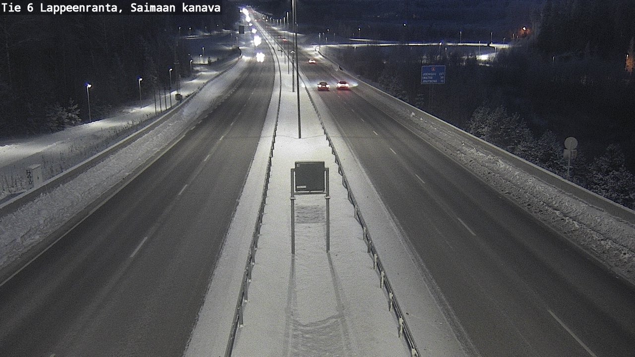 Kelikamerat Kuva Tie 6 Lappeenranta, Saimaan kanava, Lappeenranta, Etelä-Karjala