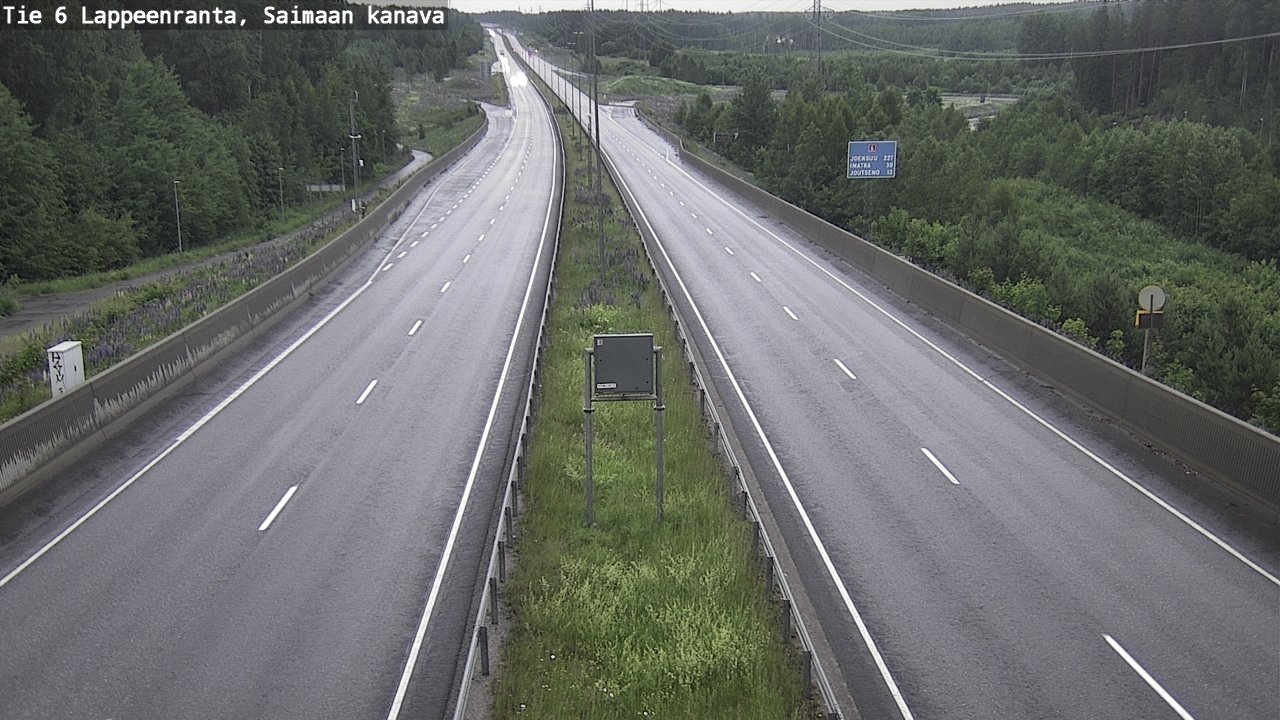 Kelikamerat Kuva Tie 6 Lappeenranta, Saimaan kanava, Lappeenranta, Etelä-Karjala