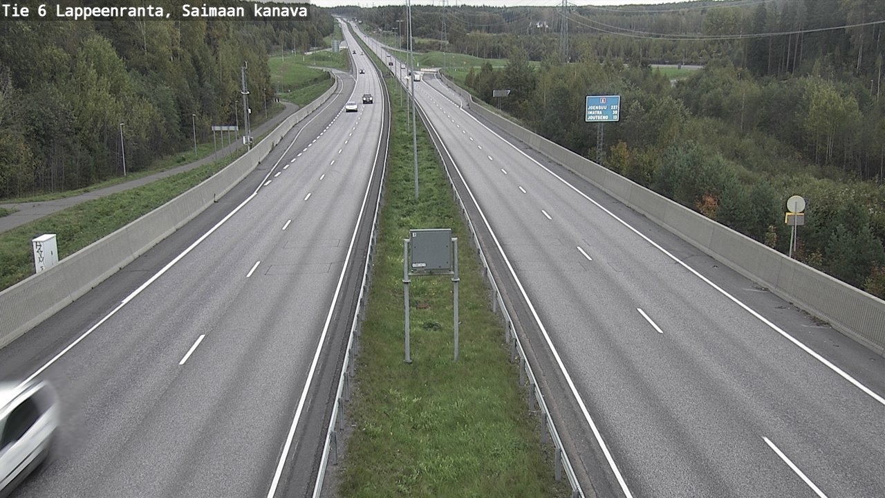 Kelikamerat Kuva Tie 6 Lappeenranta, Saimaan kanava, Lappeenranta, Etelä-Karjala