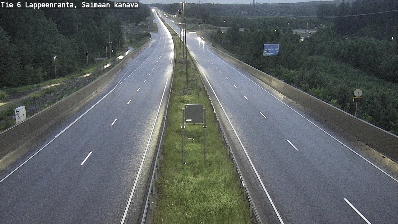 Kelikamerat Kuva Tie 6 Lappeenranta, Saimaan kanava, Lappeenranta, Etelä-Karjala