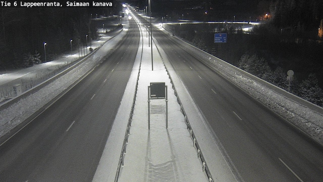 Kelikamerat Kuva Tie 6 Lappeenranta, Saimaan kanava, Lappeenranta, Etelä-Karjala