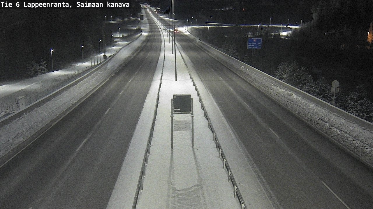 Kelikamerat Kuva Tie 6 Lappeenranta, Saimaan kanava, Lappeenranta, Etelä-Karjala