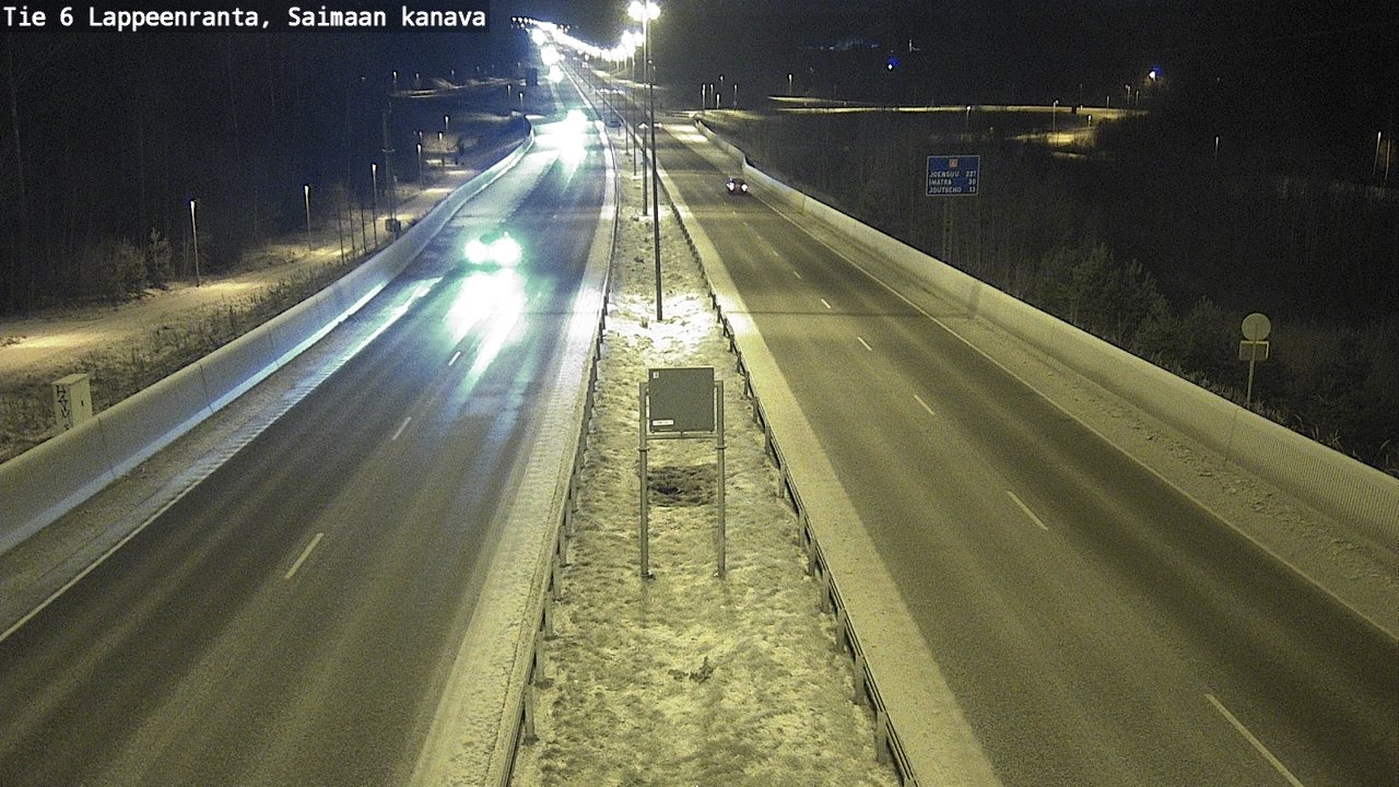 Kelikamerat Kuva Tie 6 Lappeenranta, Saimaan kanava, Lappeenranta, Etelä-Karjala