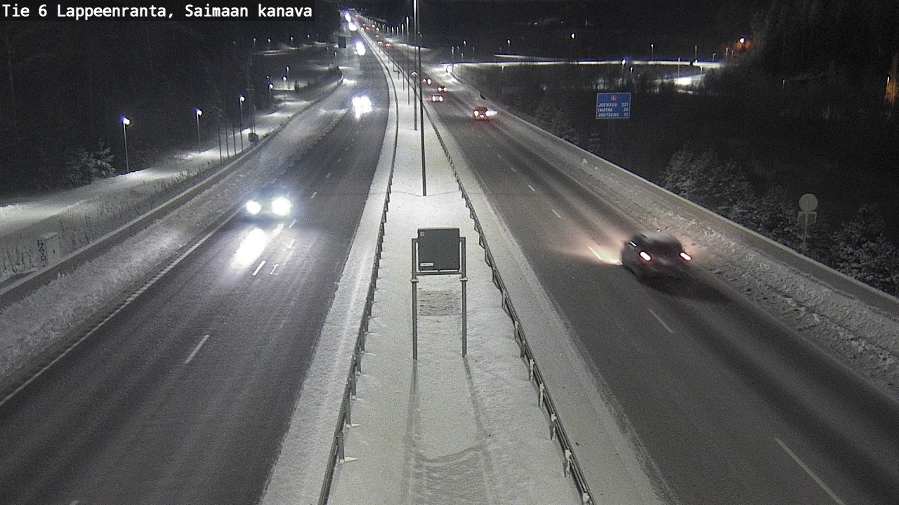 Weather Camera Image Road 6 Lappeenranta, Saimaa channel, Lappeenranta, Etelä-Karjala