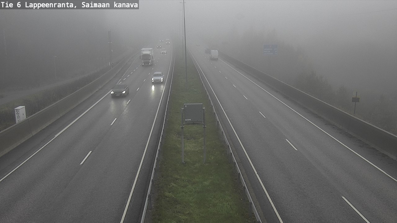 Kelikamerat Kuva Tie 6 Lappeenranta, Saimaan kanava, Lappeenranta, Etelä-Karjala