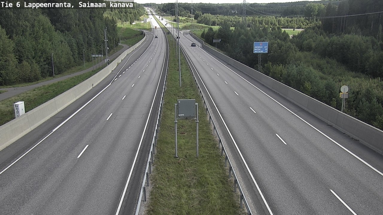 Kelikamerat Kuva Tie 6 Lappeenranta, Saimaan kanava, Lappeenranta, Etelä-Karjala