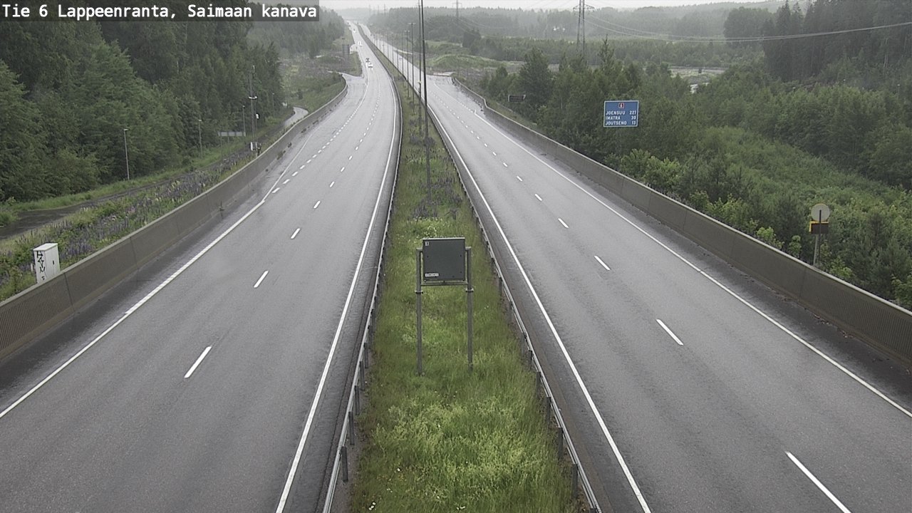 Kelikamerat Kuva Tie 6 Lappeenranta, Saimaan kanava, Lappeenranta, Etelä-Karjala