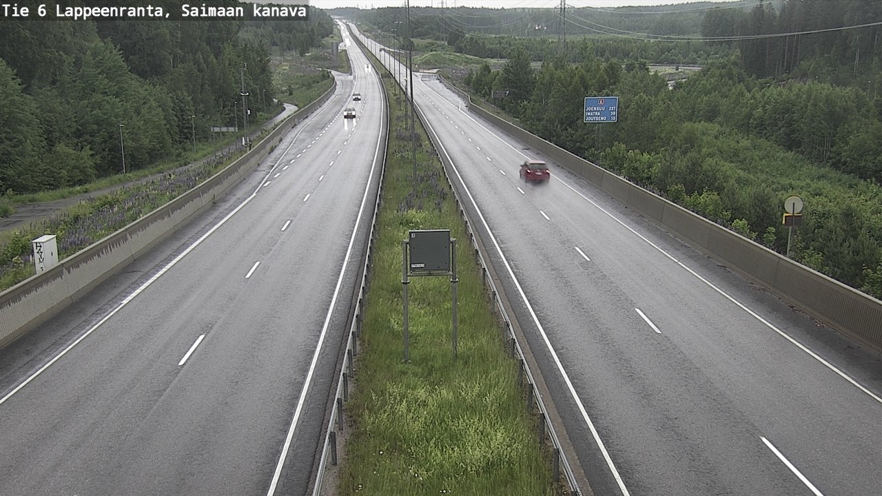 Kelikamerat Kuva Tie 6 Lappeenranta, Saimaan kanava, Lappeenranta, Etelä-Karjala