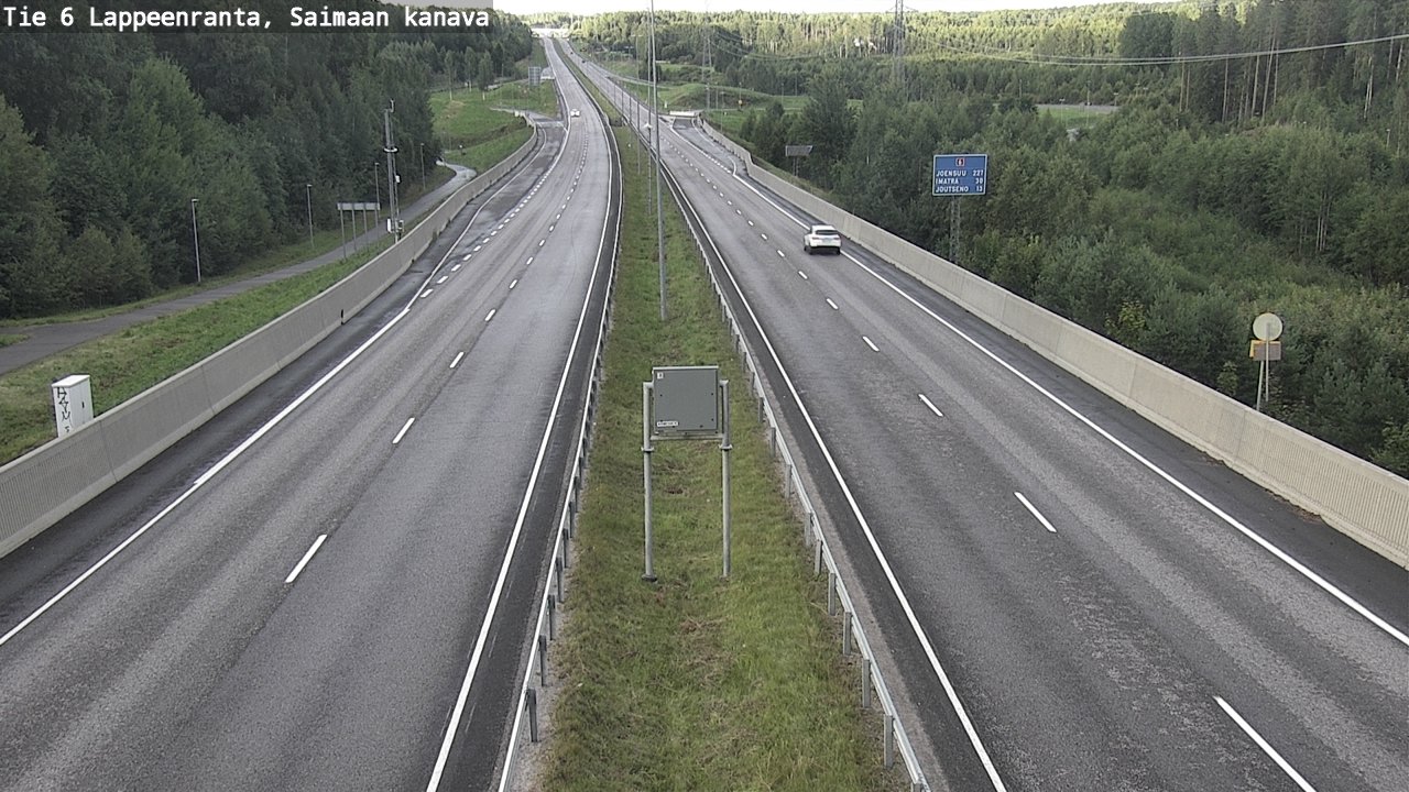 Kelikamerat Kuva Tie 6 Lappeenranta, Saimaan kanava, Lappeenranta, Etelä-Karjala
