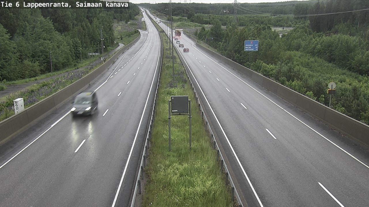 Kelikamerat Kuva Tie 6 Lappeenranta, Saimaan kanava, Lappeenranta, Etelä-Karjala