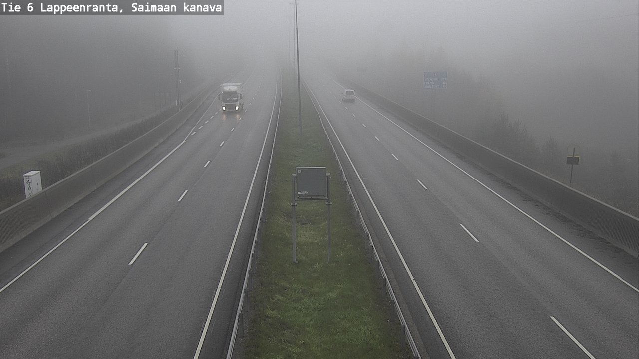 Kelikamerat Kuva Tie 6 Lappeenranta, Saimaan kanava, Lappeenranta, Etelä-Karjala