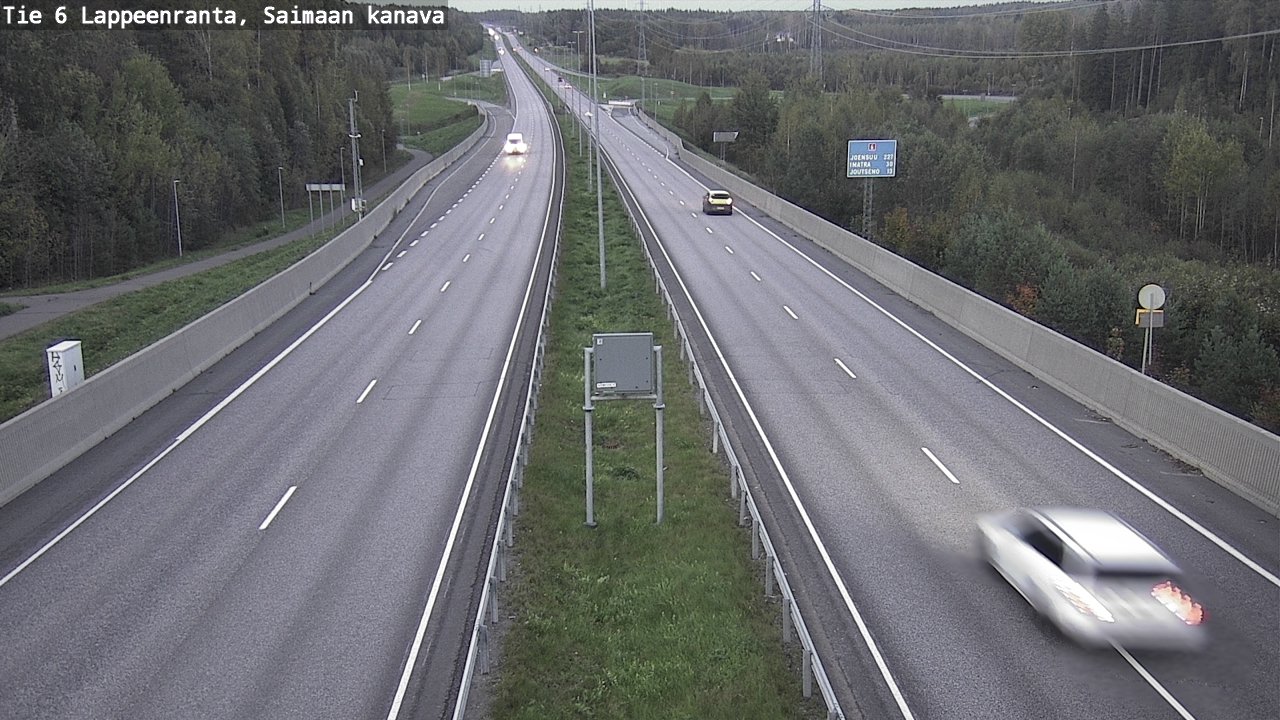 Kelikamerat Kuva Tie 6 Lappeenranta, Saimaan kanava, Lappeenranta, Etelä-Karjala