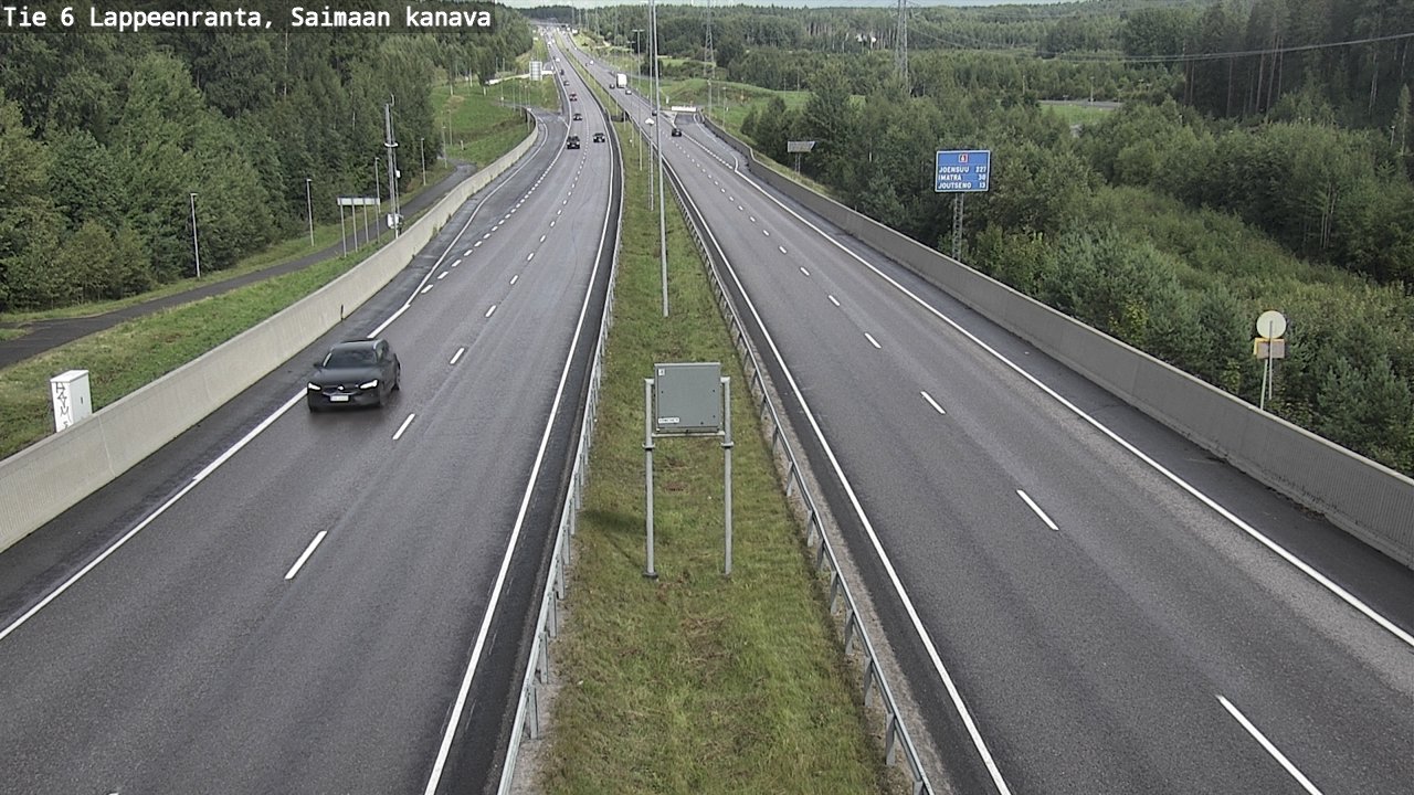 Kelikamerat Kuva Tie 6 Lappeenranta, Saimaan kanava, Lappeenranta, Etelä-Karjala