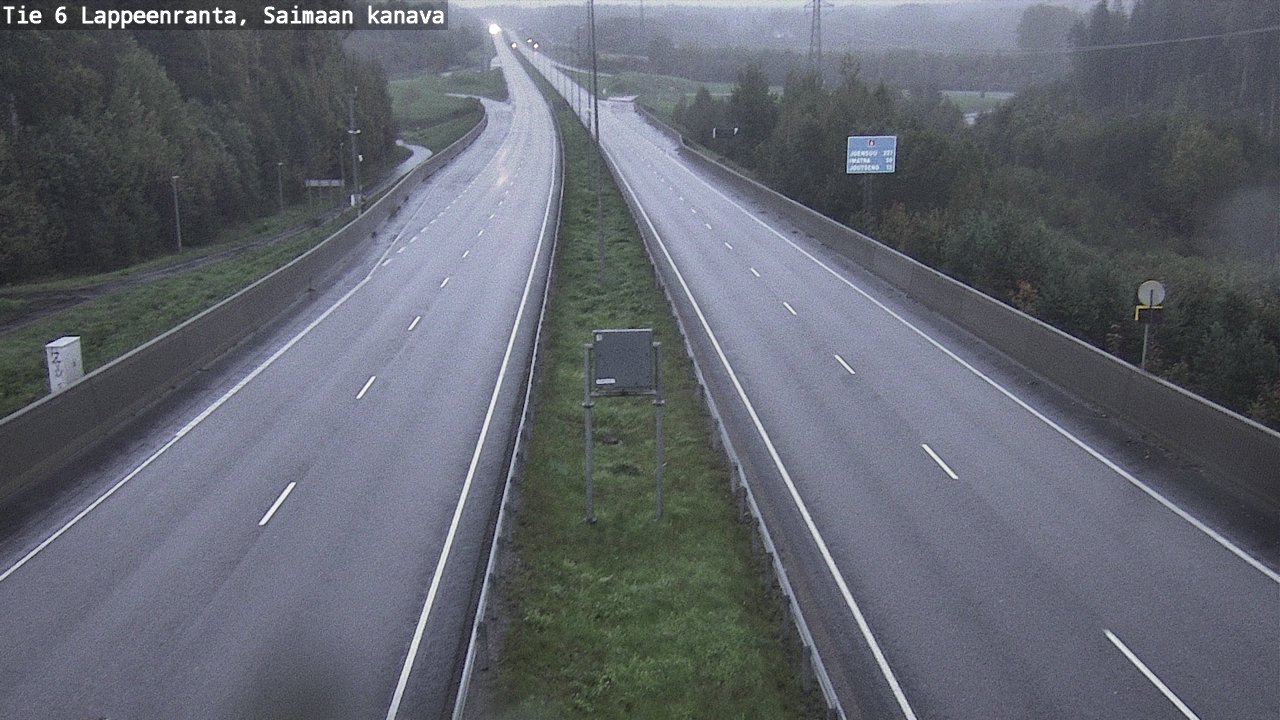 Kelikamerat Kuva Tie 6 Lappeenranta, Saimaan kanava, Lappeenranta, Etelä-Karjala