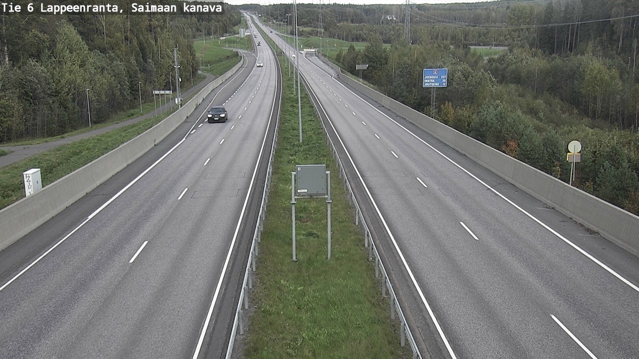 Kelikamerat Kuva Tie 6 Lappeenranta, Saimaan kanava, Lappeenranta, Etelä-Karjala