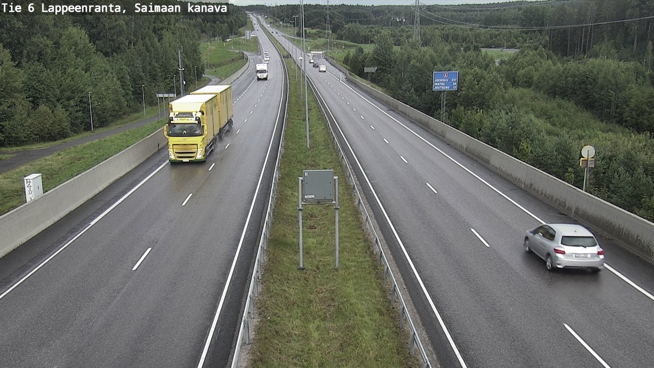 Kelikamerat Kuva Tie 6 Lappeenranta, Saimaan kanava, Lappeenranta, Etelä-Karjala