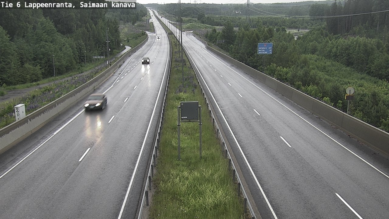 Kelikamerat Kuva Tie 6 Lappeenranta, Saimaan kanava, Lappeenranta, Etelä-Karjala