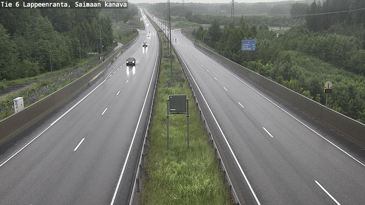 Kelikamerat Kuva Tie 6 Lappeenranta, Saimaan kanava, Lappeenranta, Etelä-Karjala