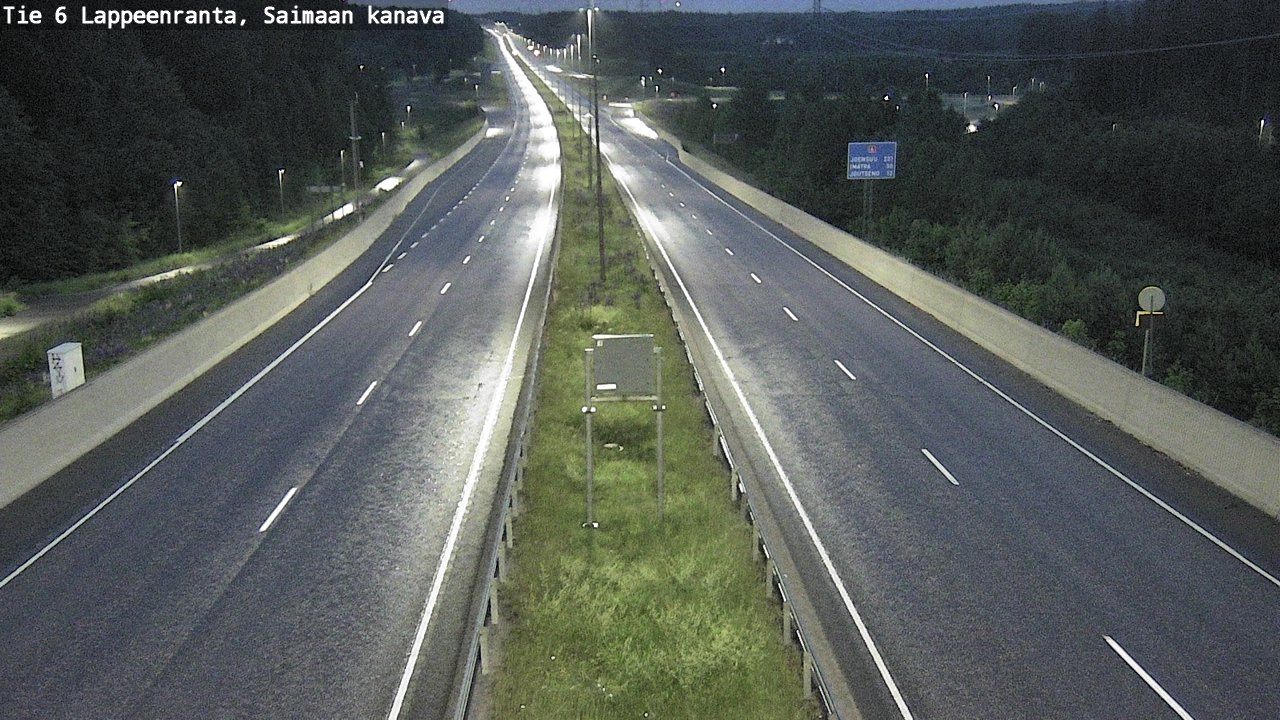 Kelikamerat Kuva Tie 6 Lappeenranta, Saimaan kanava, Lappeenranta, Etelä-Karjala