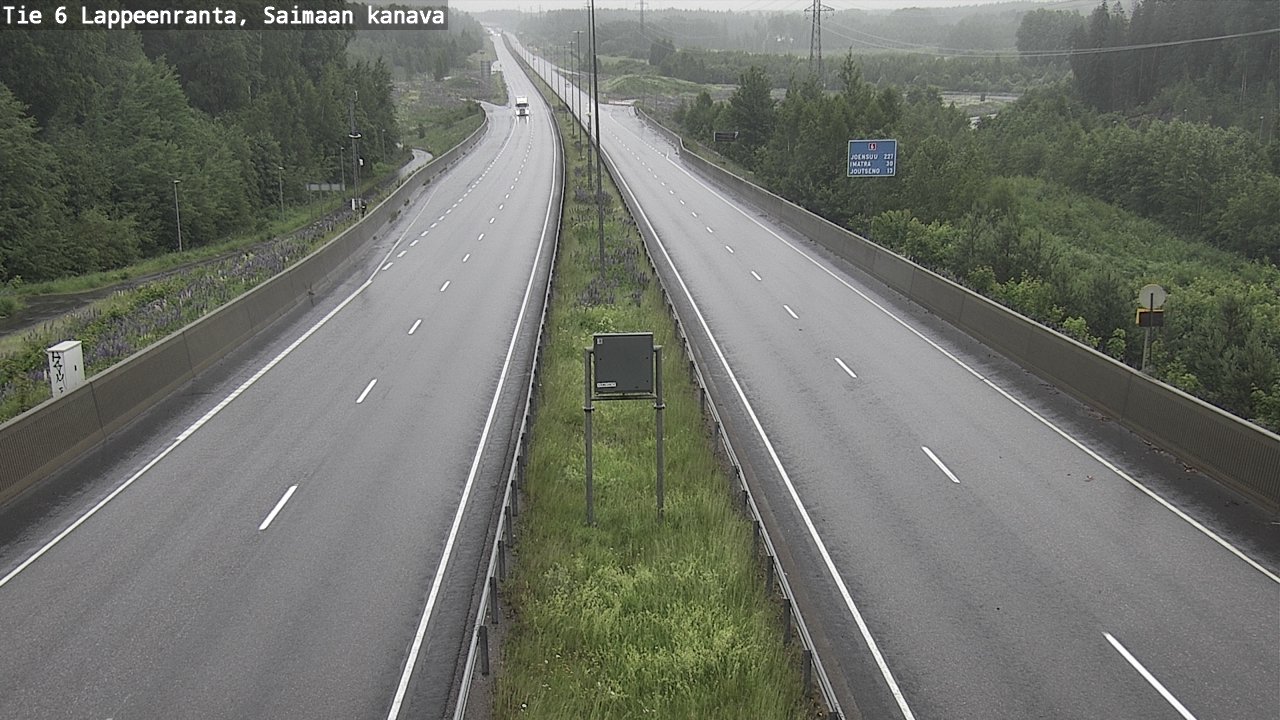 Kelikamerat Kuva Tie 6 Lappeenranta, Saimaan kanava, Lappeenranta, Etelä-Karjala