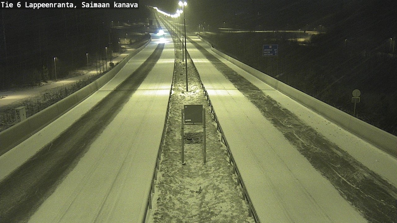 Kelikamerat Kuva Tie 6 Lappeenranta, Saimaan kanava, Lappeenranta, Etelä-Karjala