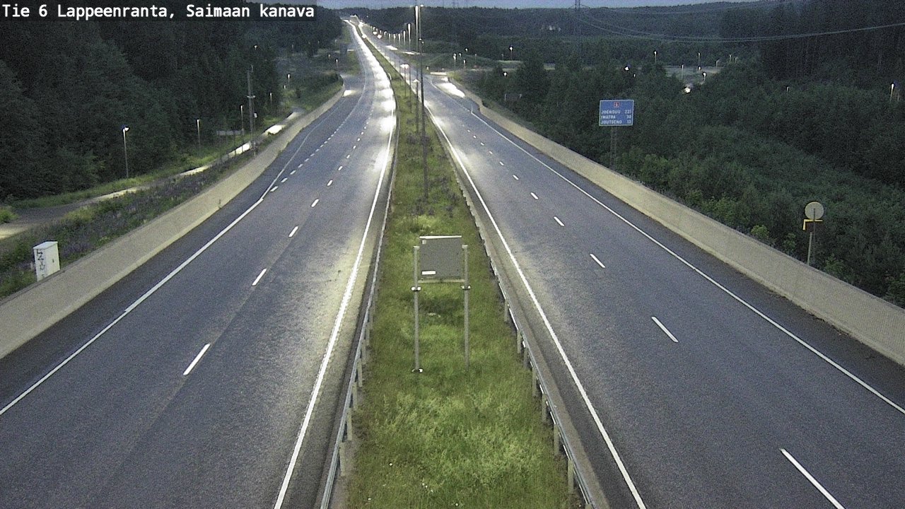 Kelikamerat Kuva Tie 6 Lappeenranta, Saimaan kanava, Lappeenranta, Etelä-Karjala