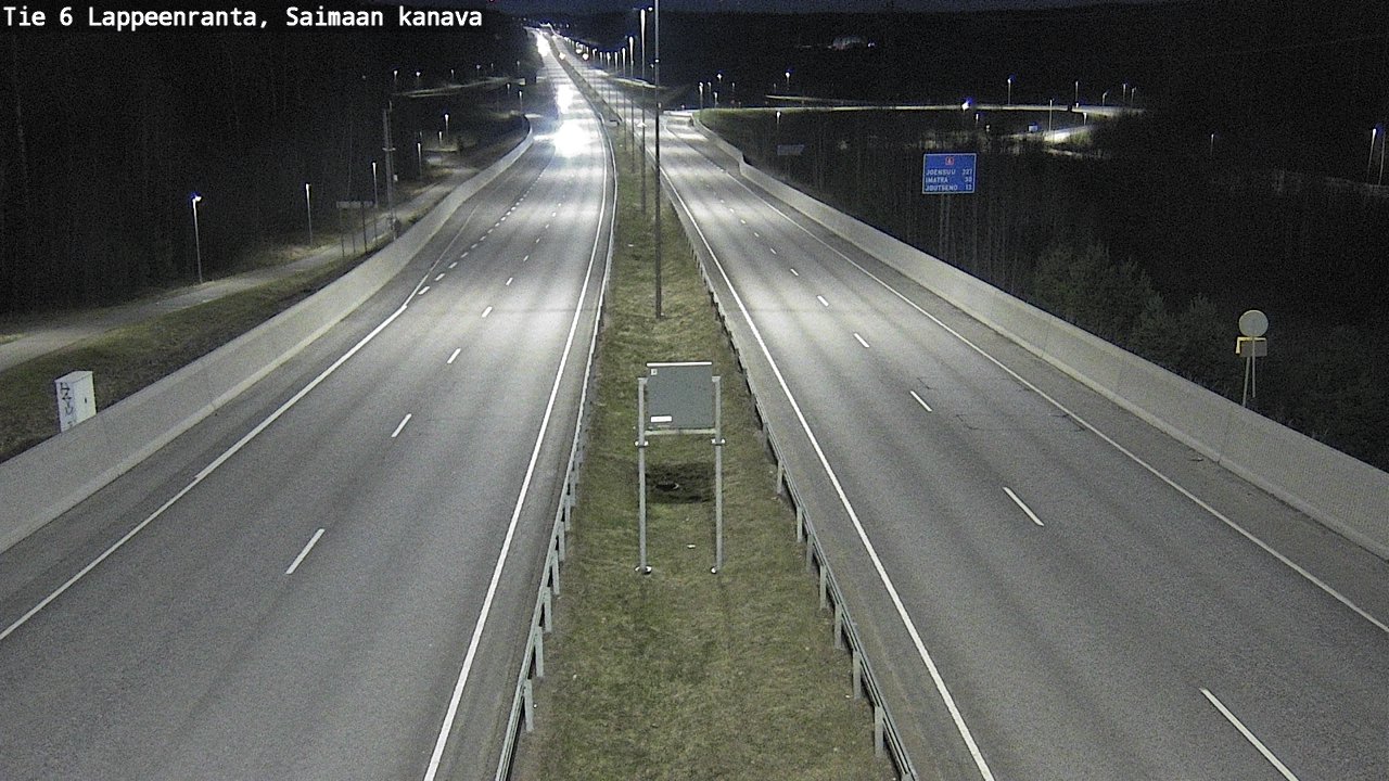 Weather Camera Image Road 6 Lappeenranta, Saimaa channel, Lappeenranta, Etelä-Karjala