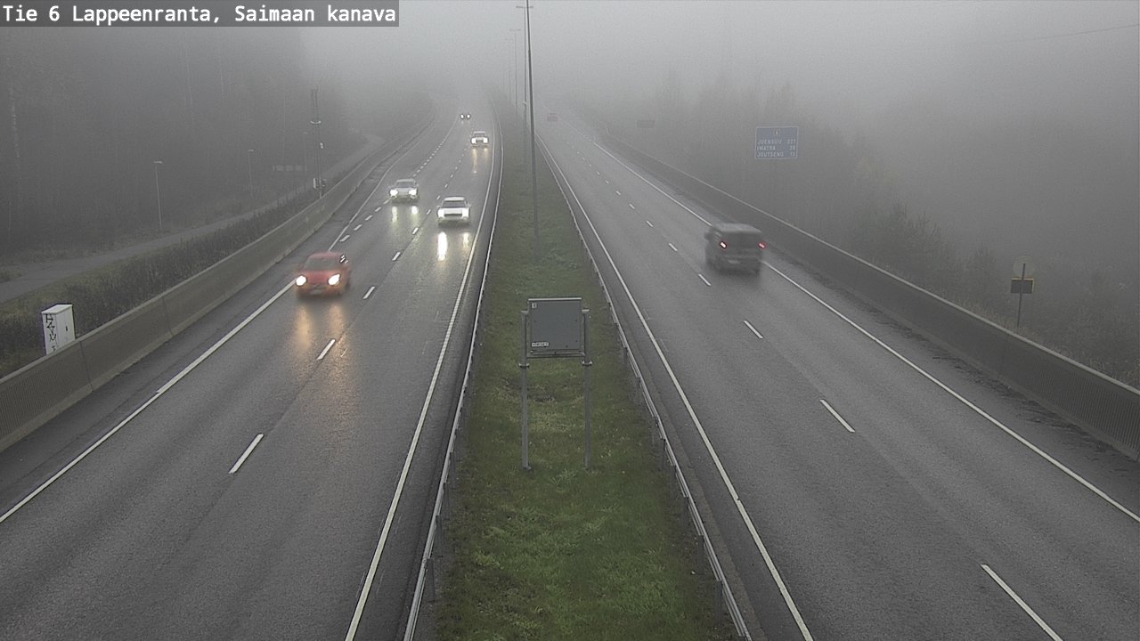 Kelikamerat Kuva Tie 6 Lappeenranta, Saimaan kanava, Lappeenranta, Etelä-Karjala