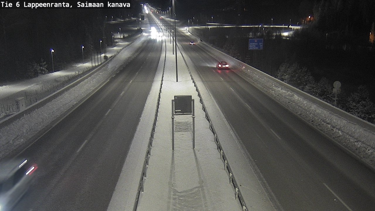 Kelikamerat Kuva Tie 6 Lappeenranta, Saimaan kanava, Lappeenranta, Etelä-Karjala